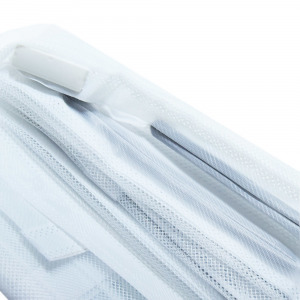 Mágneses rovarfüggöny ajtóra - szúnyogháló mágnespárokkal / 100x220 cm - fehér (CFC8156)