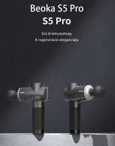 Beoka S5 Pro masszázspisztoly