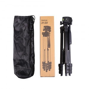 TP 3120 tripod, fényképező kamera állvány 106 cm
