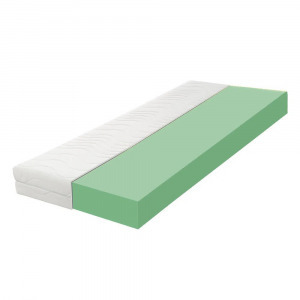 Dream-Med Eco 14cm vastag Aloe-Vera huzatos hideghab matrac 90X190 cm