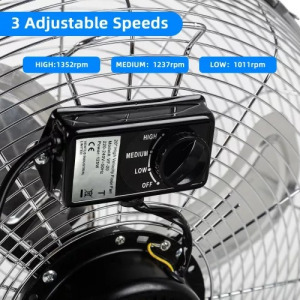 Dawoo ventilátor 220V (fekete)