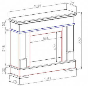 Elektromos kandalló Ideal & Lorance