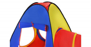 3 részes gyerek játszósátor alagúttal hordozótáskával