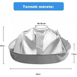 Hajvágó kendő, borotválkozó kendő, szőrfogó kendő