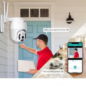 Telefonról vezérelhető PTZ01 WIFI-s biztonsági kamera
