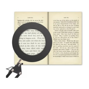 Extol Light nagyító LED lámpa, asztali, fekete, 7 W COB, 2400 Lm