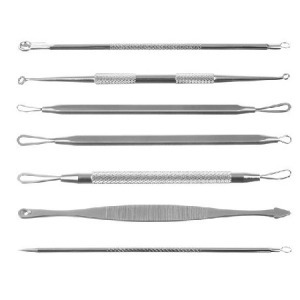 Mitesszer eltávolító készlet cipzáros tartóban - MS-426