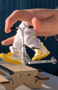 Mini ujj roller, fehér