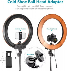 Hakutatz Ring selfi lámpa szett RGB 18