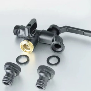 Fagyálló kültéri vízcsap két kimenettel