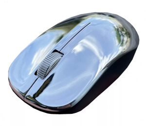 Vezeték nélküli optikai egér 33Q1, akkumulátor, 2.4GHz 1600dpi ezüst/Inox