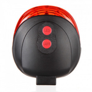 Kerékpár lámpa, bicikli lámpa, lézeres hátsó lámpa