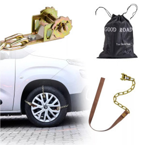 Hólánc készlet - 8 darab, kesztyű, csavarkulcs, univerzális méret