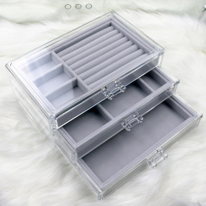 Ékszer tároló, kihúzható