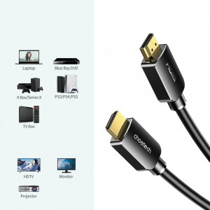 Choetech 2M- es Type C -> HDMI kábel 8K/60 Hz