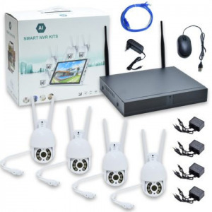 Smart NVR Kit -4 csatornás, digitális kamerarendszer, 4 HD kamerával Smart NVR Kit -4 csatornás, digitális kamerarendszer, 4 HD kamerával