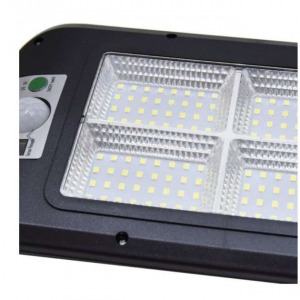 Extra fényes napelemes kültéri LED lámpa, 120W - 128 LED