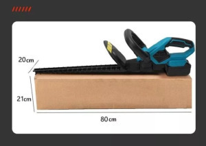 Hedge vezeték nélküli lítium sövényvágó 21V, 2 akkumulátorral