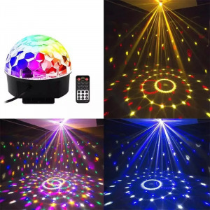 Party gömb led világítással