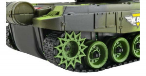 Távirányítós óriás akkumulátoros tank