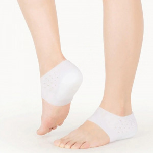 Szilikonos sarokemelő párna, sarokemelő 3 cm-es fehér