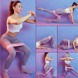 Fitness szalag - különböző erősségű- 3 db / csomag