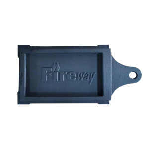 Öntöttvas kandalló ajtó Z 102, szürke