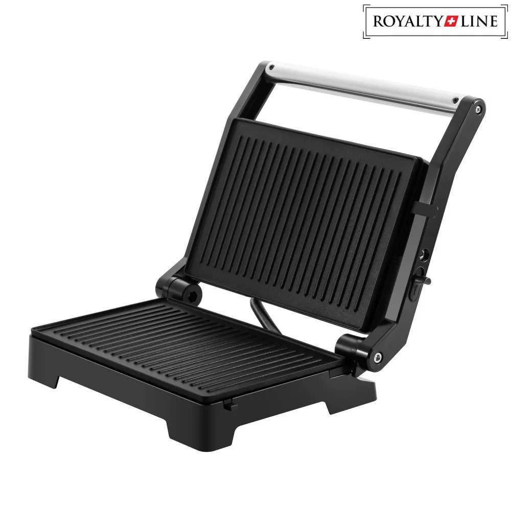 Royalty Line grill panini sütő 1000W fekete Lealkudtuk