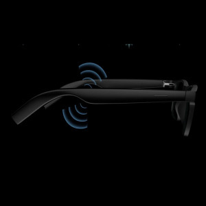 LAXASFIT bluetooth okosszemüveg - Kékfényszűrős, vezeték nélküli hívásokhoz + ajándék törlőkendő