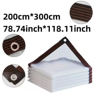 Egy darab átlátszó vízálló ponyva 200*300 cm
