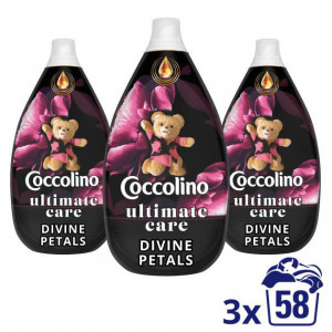 Coccolino szuperkoncentrált öblítő Divine 174 mosás (3x870ml)