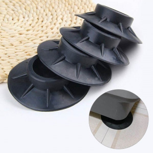 Rezgéscsillapító mosógép talp, csúszásgátló talpak (4 db)