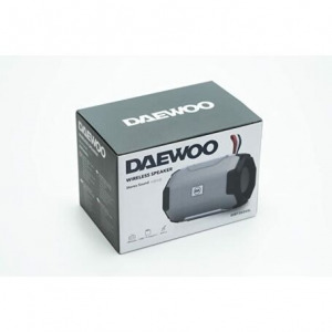 Daewoo vezeték nélküli, hordozható bluetooth hangszóró, ezüst, DIBT2626SL