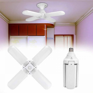 60W négyágú E27 led lámpa / ventilátor formájú energiatakarékos