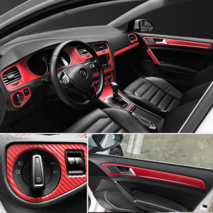 Karbon fólia, autófólia (127 x 15 cm) - kék