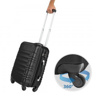 4 db-os merev falú bőrönd szett - piros