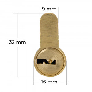 Biztonsági hengerzárbetét / 100 mm, 5+2 kulcsos - prémium minőség