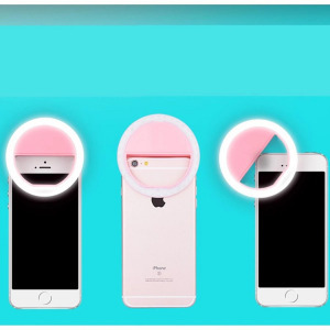 Univerzális, világítós selfie karika telefonhoz