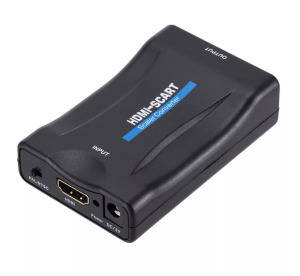 HDMI->Scart átalakító adapter, HDMI anya -> Scart anya, audio-video konvert