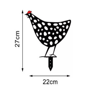 Csirke kerti dísz, kotlós