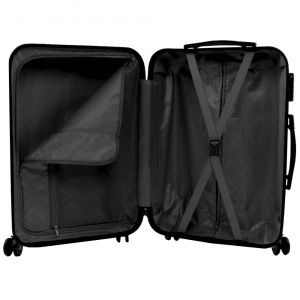 BeComfort L01-R-55, ABS, guruló, rosegold bőrönd 55 cm