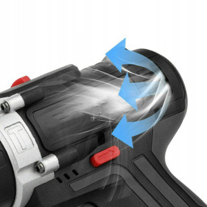 Fúró és csavarbehajtó 2 akkumulátorral, tárolódobozban