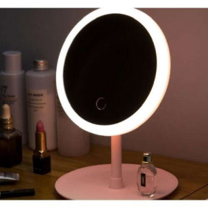 Tárolótálcás LED sminktükör