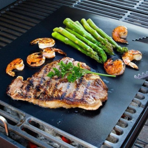 Grill sütőlap, grill alátét (tapadásmentes), 3 db