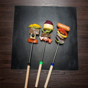 Grill sütőlap, grill alátét (tapadásmentes), 3 db