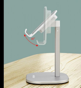 Asztali telefontartó állvány - fehér