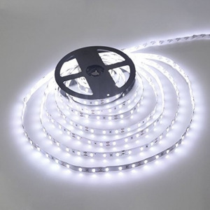 5 méteres 3528 típusú kültéri Led szalag tápegységgel, Hideg fehér 5 méteres 3528 típusú kültéri Led szalag tápegységgel, Hideg fehér