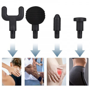 Akkumulátoros masszírozó pisztoly, izomlazító, izomregeneráló, masszázspisztoly