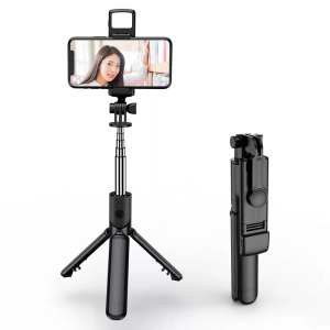 Bluetooth szelfibot tripod funkcióval, távirányítóval vakuval, 18.5cm-71cm