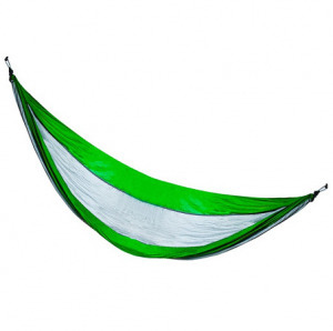 Nagyméretű függőágy - Szürke/zöld - 260x140 cm - MS-499